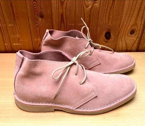 Pier One suède boots maat 42, Lage of Enkellaarzen, Ophalen of Verzenden, Zo goed als nieuw, Roze