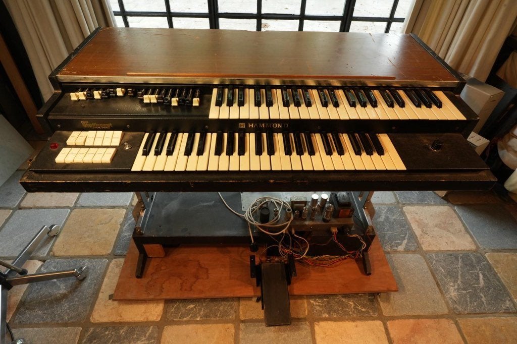 hammond L100 porta-B, Muziek en Instrumenten, Ophalen, Gebruikt, 2 klavieren, Orgel