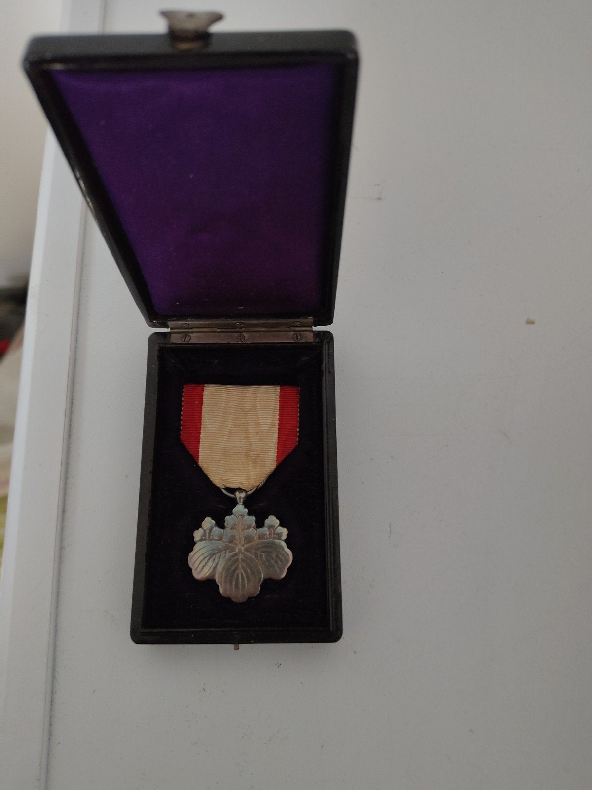 Japanse militaire medaille, Ophalen of Verzenden, Landmacht, Azië, Lintje, Medaille of Wings