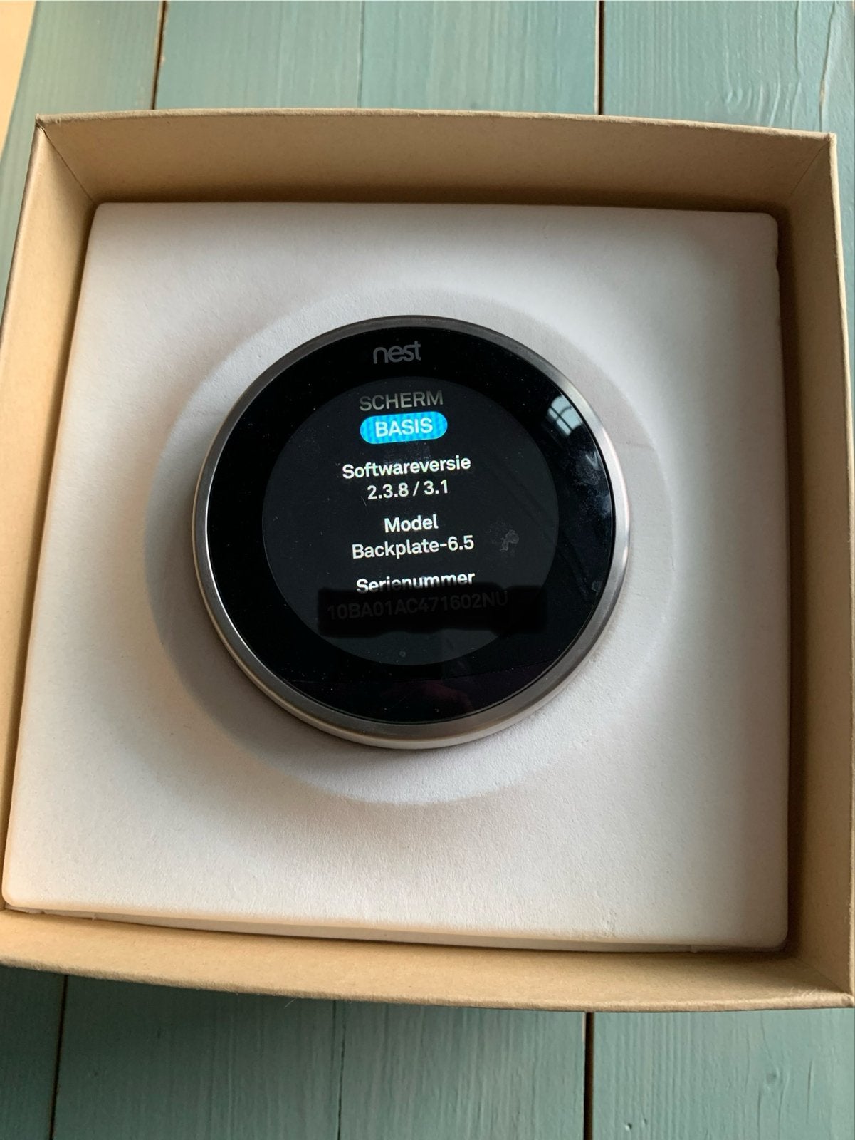 Nest Learning Thermostat Gen. 2 - Slimme Thermostaat, Ophalen of Verzenden, Slimme thermostaat, Gebruikt