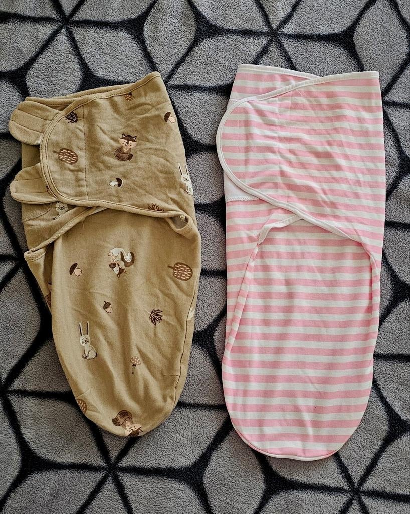 2 inbakerzakken voor baby's, Ophalen, Zo goed als nieuw, Minder dan 70 cm, Overige typen