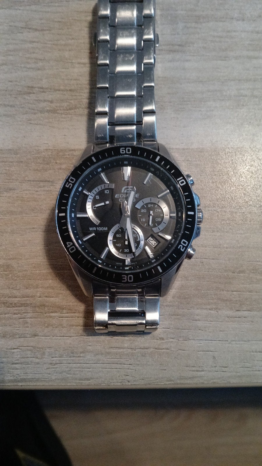 3x horloge, Overige merken, Staal, Staal, Polshorloge