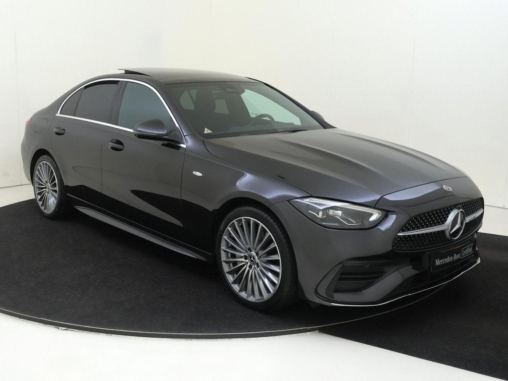 Mercedes-Benz C-klasse 300 e Business Solution AMG / Panoram, Auto's, Mercedes-Benz, Automaat, Achterwielaandrijving, 4 cilinders