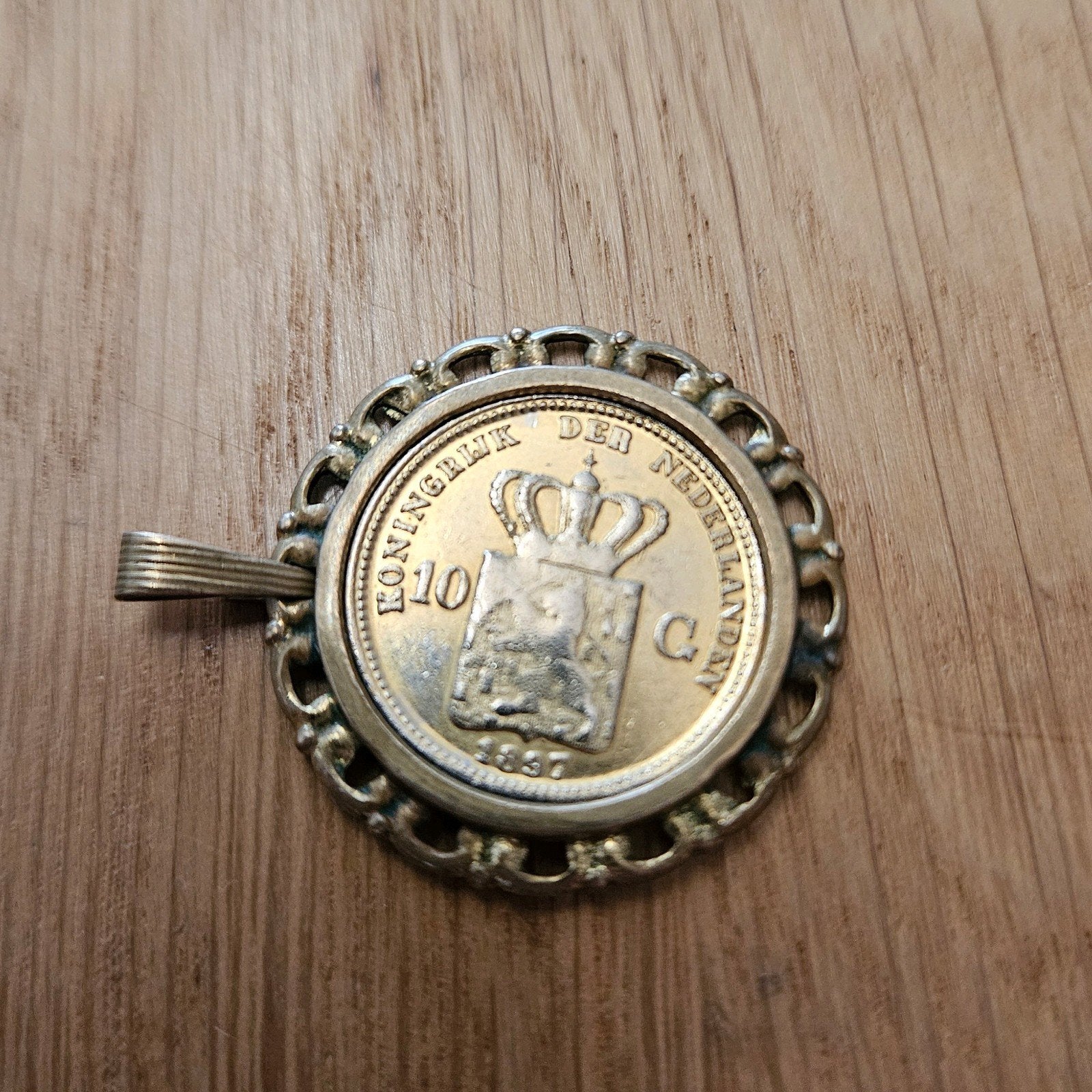 Vergulden 10tje, Ophalen of Verzenden, Koningin Wilhelmina, 10 cent, Losse munt