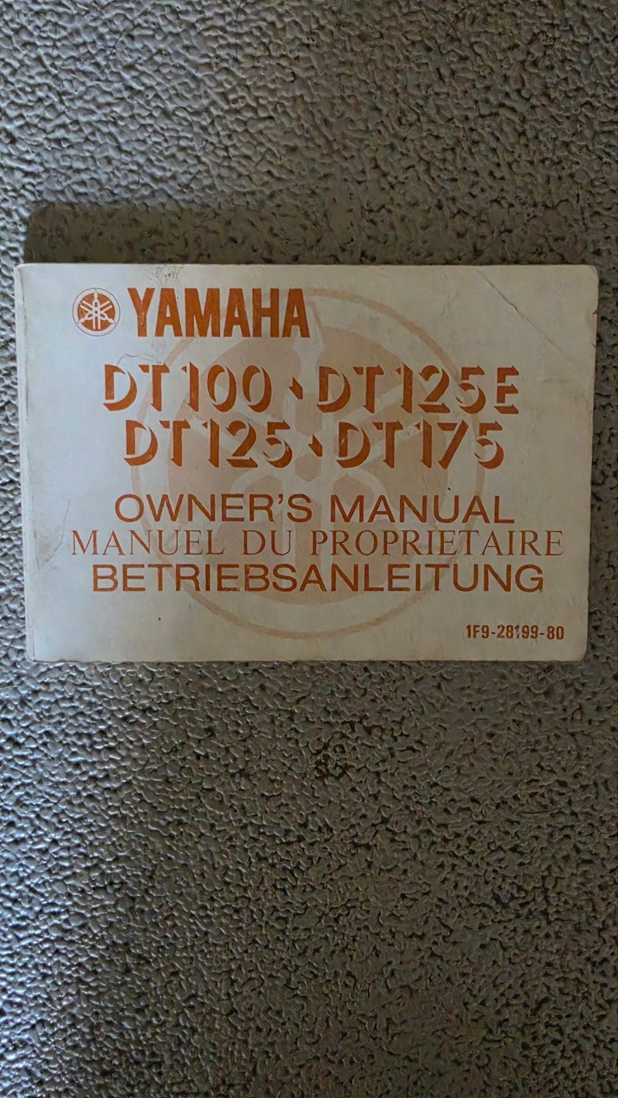 Yamaha DT100 DT125E DT125 DT175 Gebruikershandleiding, Ophalen of Verzenden, Yamaha