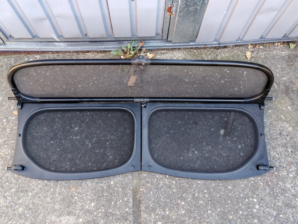 Origineel windscherm MINI cabrio R52 57347164868 Windblocker, Ophalen, Gebruikt