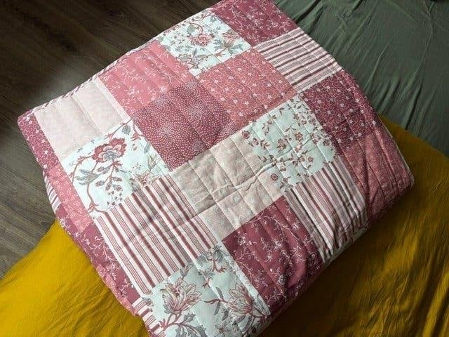 Sprei/quilt, Ophalen, Overige kleuren, Lits-jumeaux, Katoen