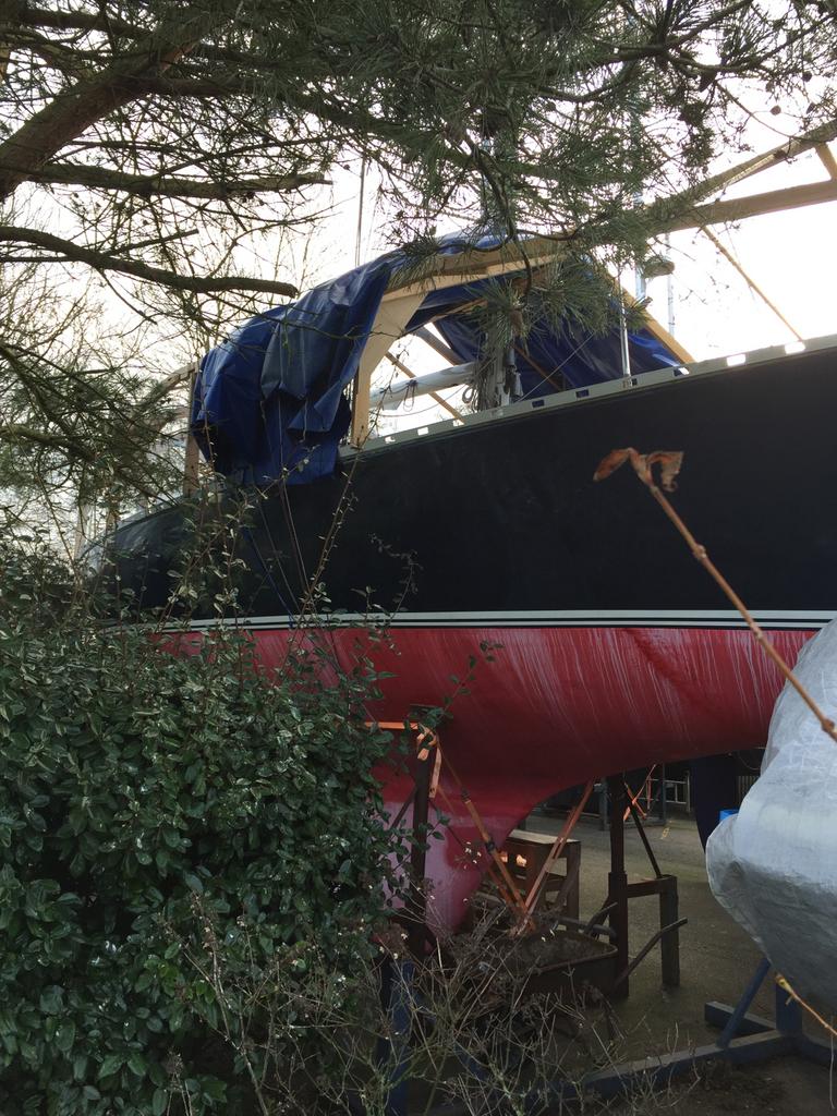 Wintertent voor zeiljacht 12 m., Ophalen, Gebruikt, Overige typen