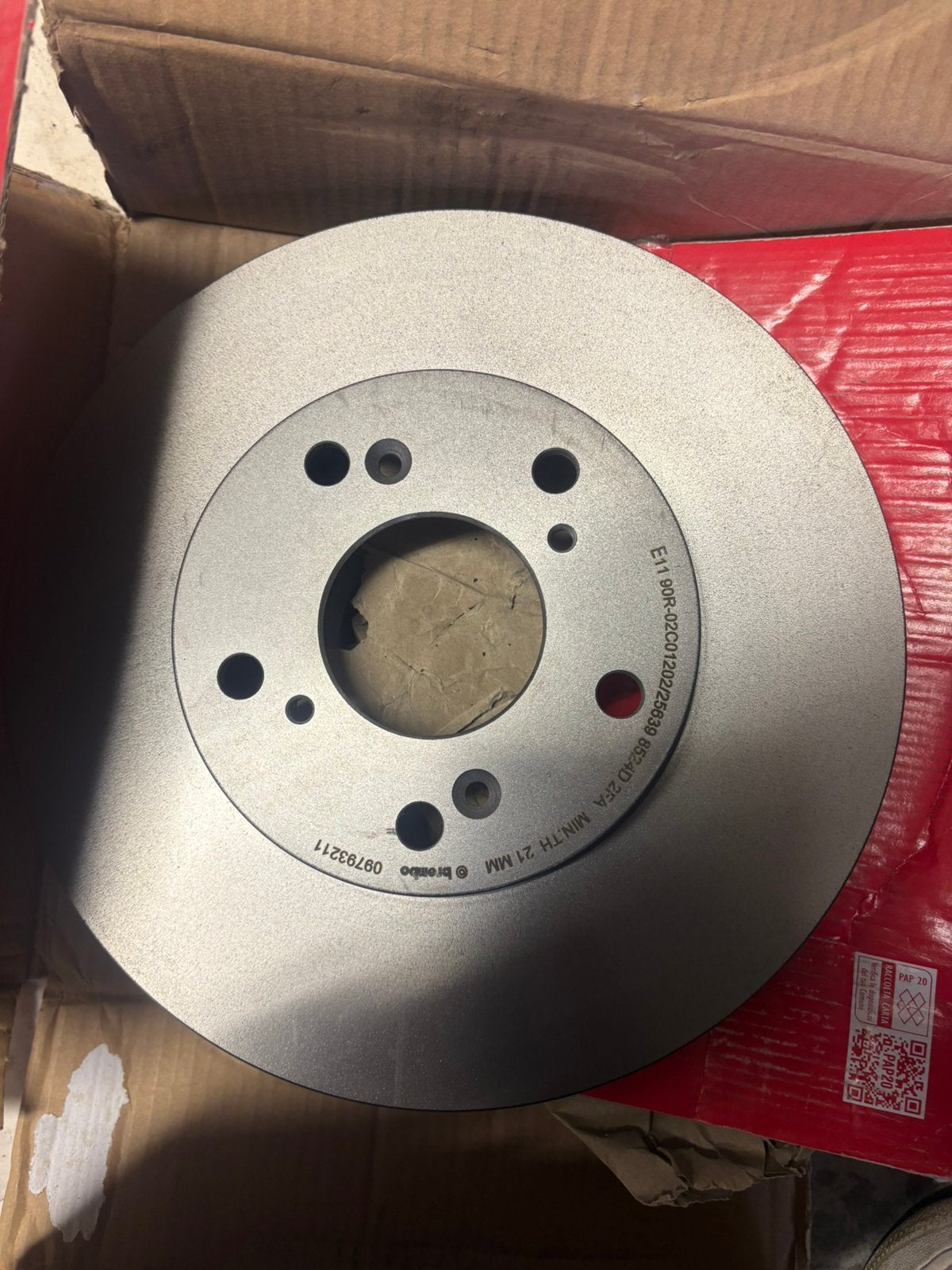 Brembo 09.7932.11 remschijven nieuw in de doos, Auto-onderdelen, Verzenden, Nieuw