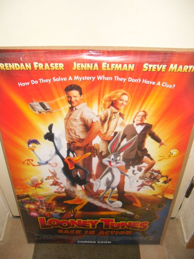 Looney Tunes Filmposter, Ophalen, Zo goed als nieuw, A1 t/m A3, Film en Tv