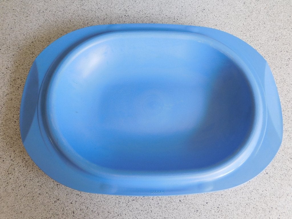 Tupperware Ultra Pro Pan Blauw - 3 Ltr, Blauw, Geschikt voor vriezer, Zo goed als nieuw, Bak of Kom