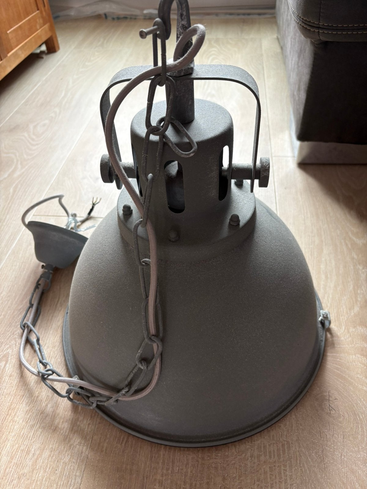 Industriële lamp, Huis en Inrichting, Ophalen, Zo goed als nieuw