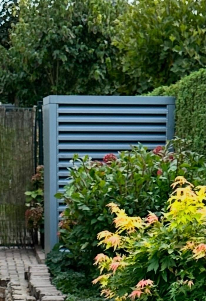 REDUCD geluidskast warmtepomp XL RVS – 14dB reductie – ZGAN, Ophalen, Zo goed als nieuw