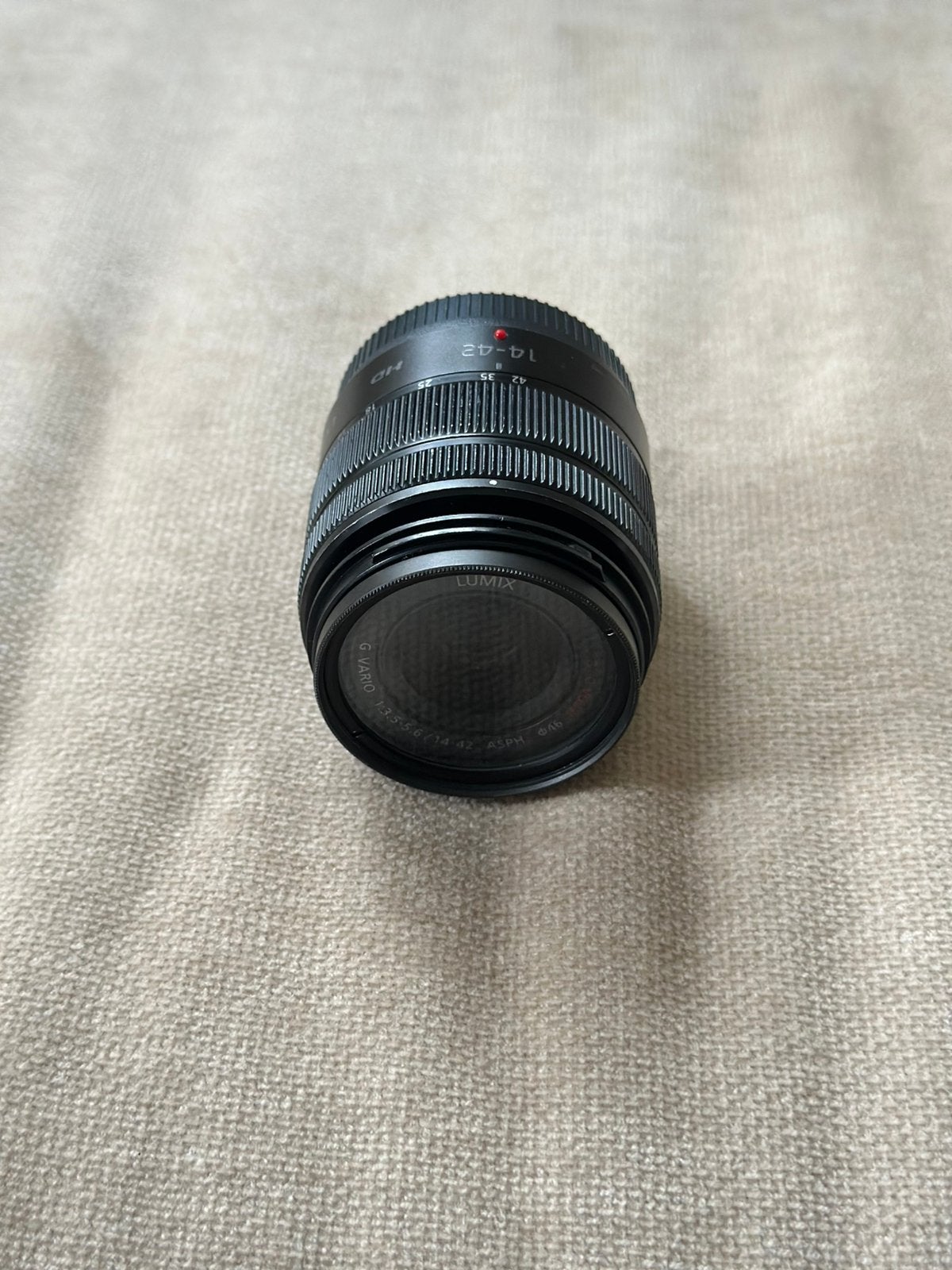 Panasonic Lumix 14‑42mm f/3.5‑5.6 – standaard zoomlens (MFT), Gebruikt, Micro Four Thirds, Ophalen of Verzenden, Standaardlens
