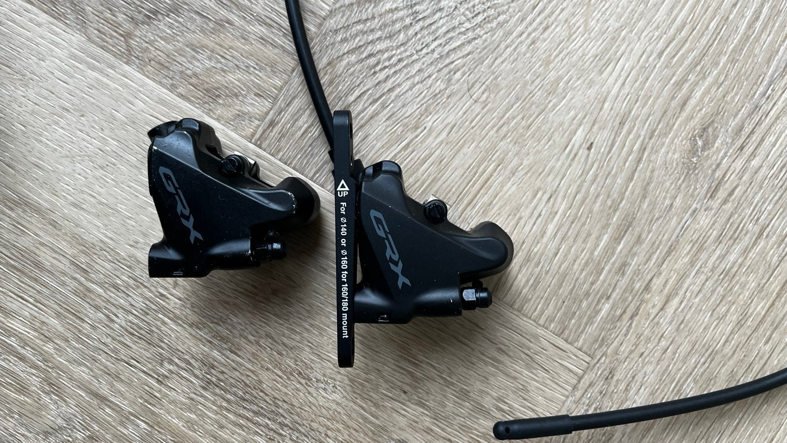 Shimano GRX/SLX Remmen en Deore Derailleur Set, Remmen, Ophalen of Verzenden, Zo goed als nieuw, Aluminium