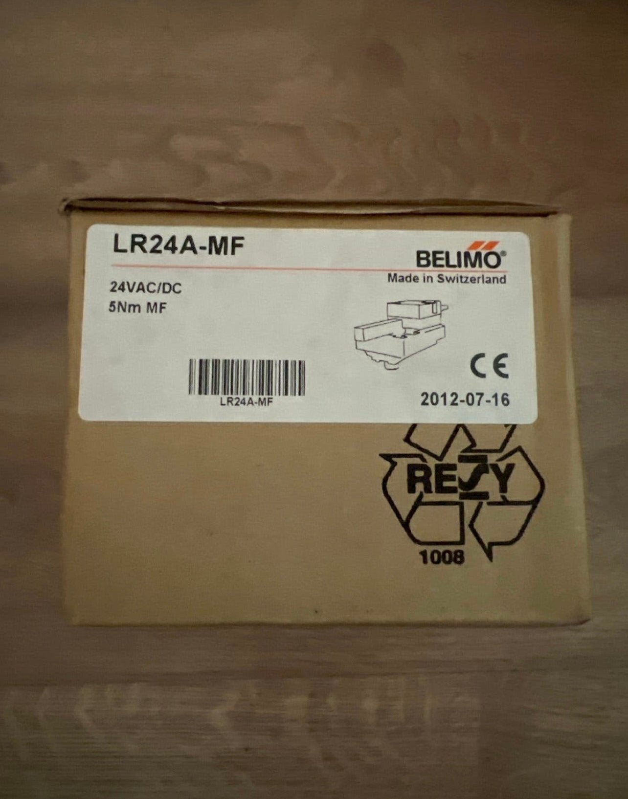 2x Belimo LR24A-MF Servomotor / Klepaandrijving 24V (Nieuw), Doe-het-zelf en Verbouw, Ophalen of Verzenden, Nieuw, Ventilator en Afzuiger