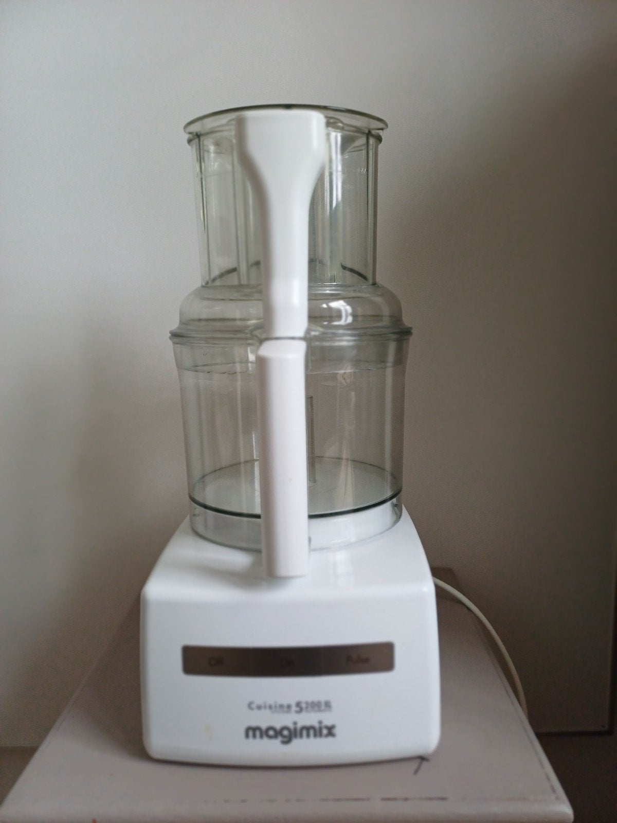 Magimix Cuisine 5200 XL  Wit, Witgoed en Apparatuur, Ophalen, Gebruikt, Vaatwasserbestendig, 2 snelheden