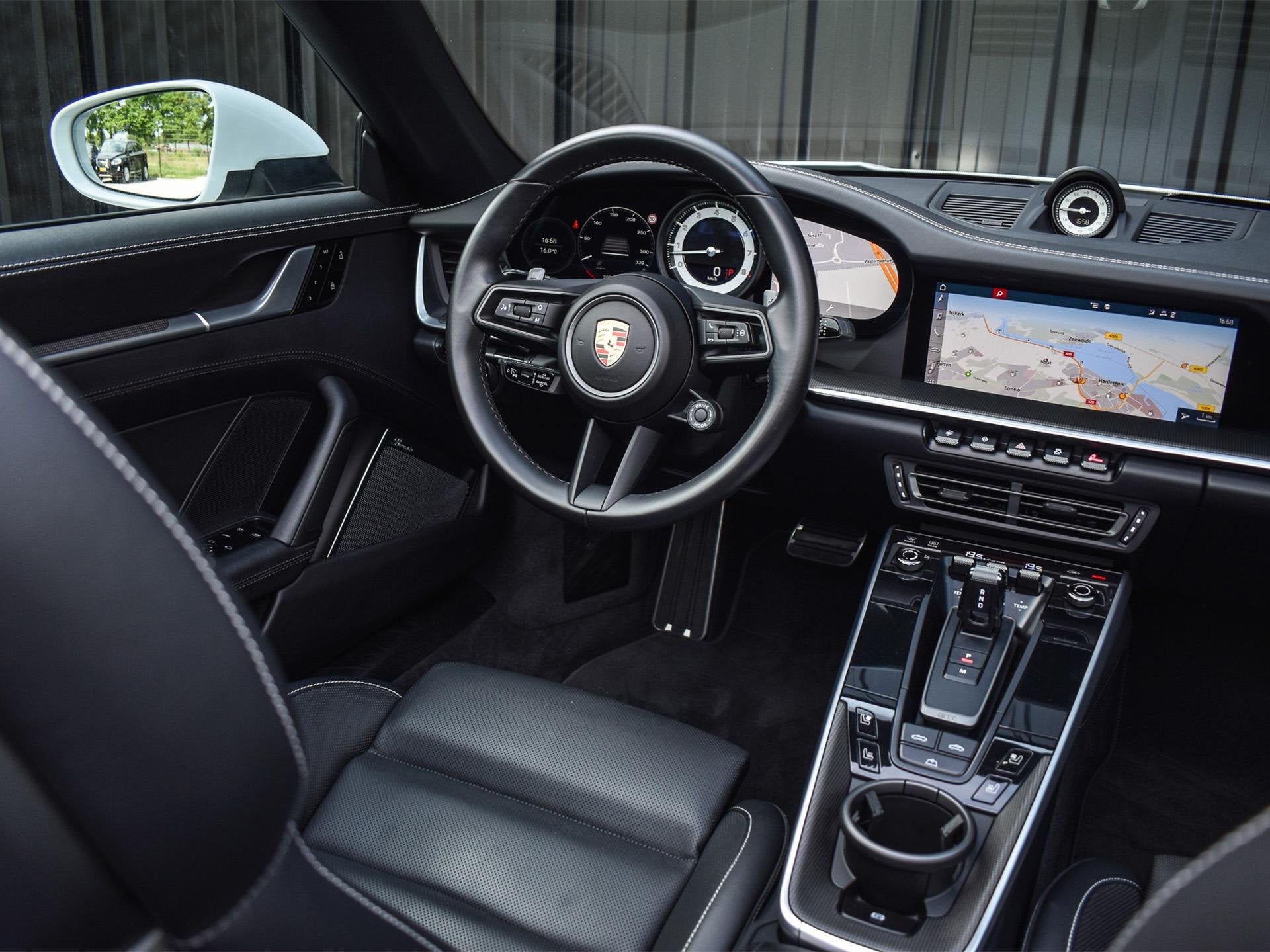 Porsche 911 Cabrio 3.0 Carrera 4 S NL-Auto 451pk | Sport des, Automaat, Cabriolet, 4 stoelen, Wit