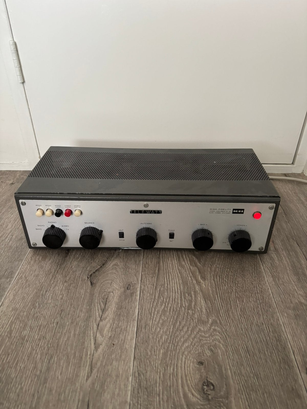 Klein + Hummel / Telewatt VS-56 buizenversterker, Ophalen of Verzenden, Versterker