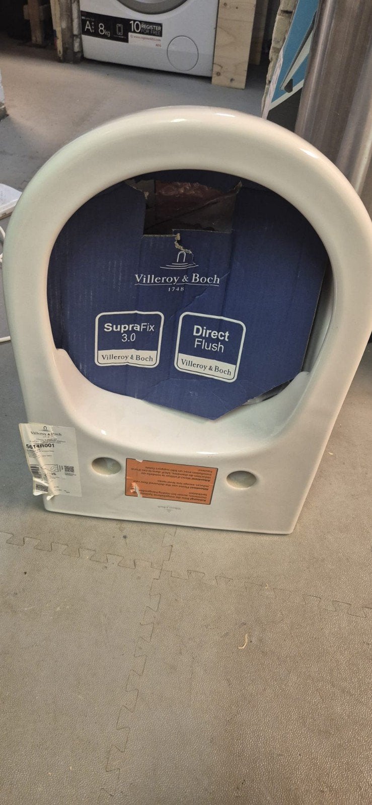 Villeroy & Boch SupraFix 3.0 Direct Flush Toilet, Ophalen, Nieuw, Toilet