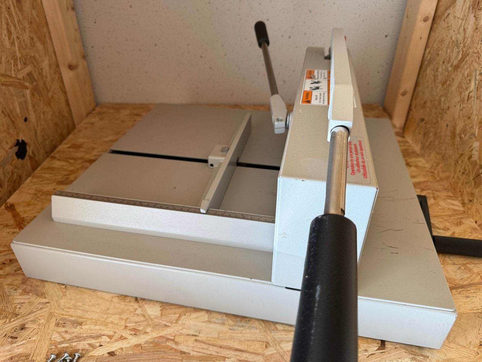 Snijtafel voor printwerk - Professionele papiersnijder, Ophalen, Gebruikt