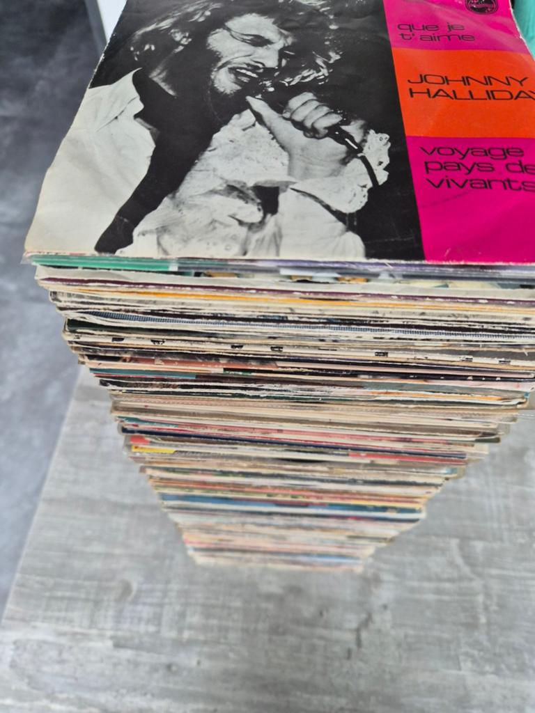 Mooie partij Franstalige singles en e.p's, Ophalen of Verzenden, Gebruikt, 7 inch, Pop