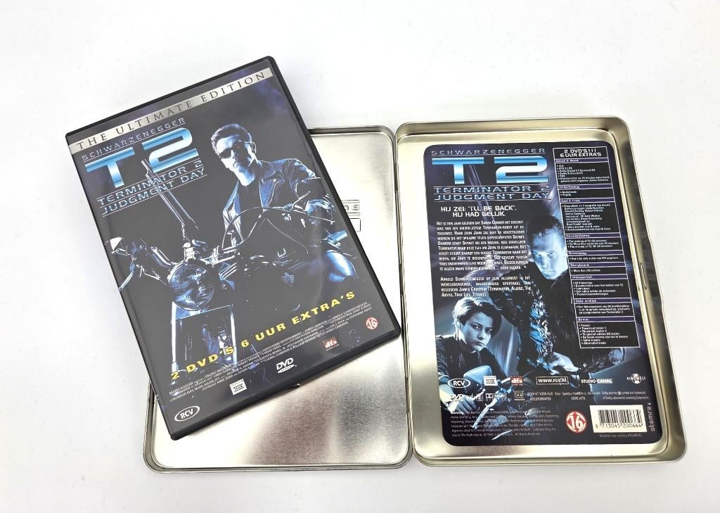 Terminator 2 DVD – Ultimate Edition -  Steelbook, Cd's en Dvd's, Vanaf 16 jaar, Ophalen of Verzenden, Zo goed als nieuw, Science Fiction