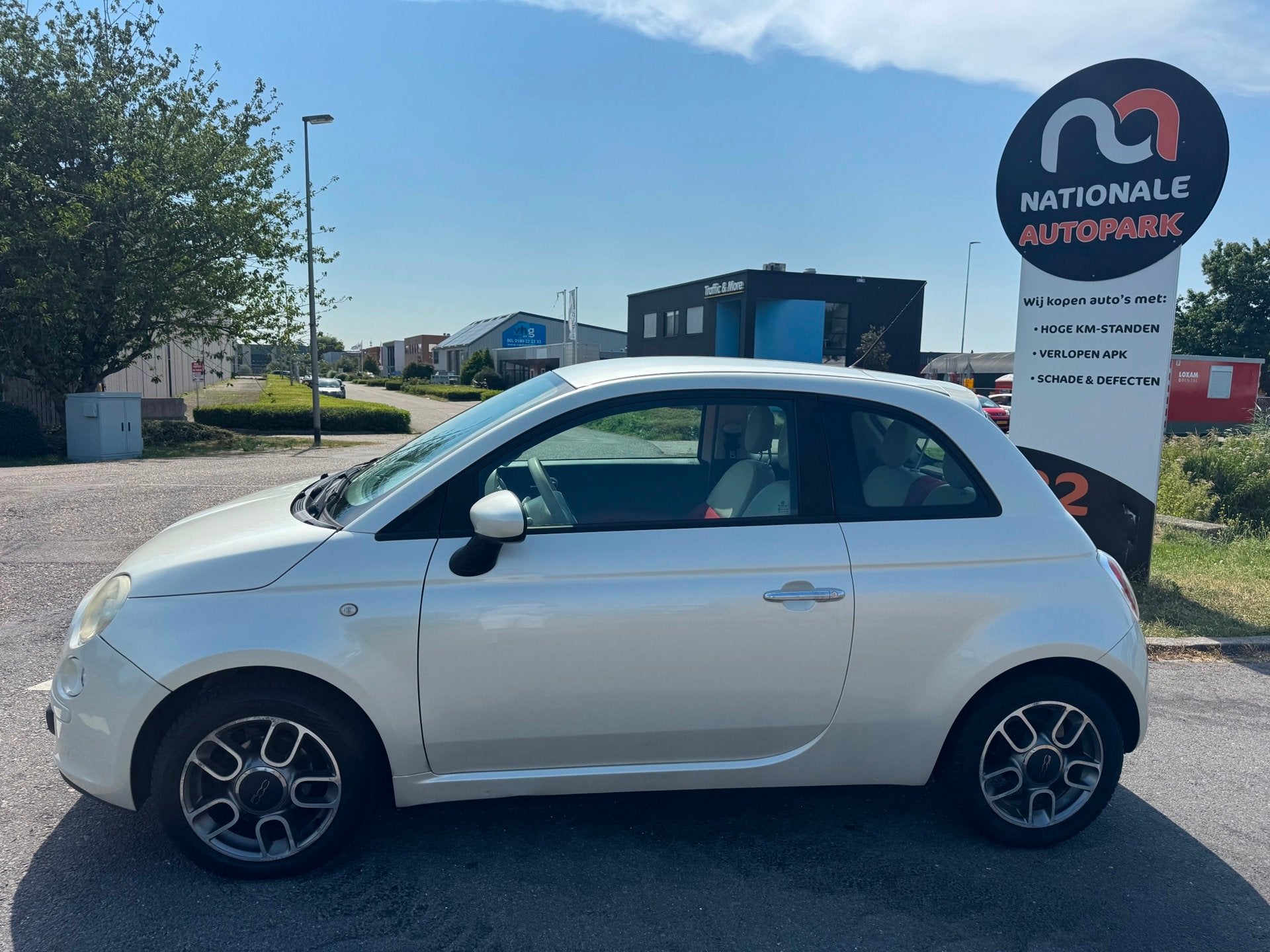 Fiat 500 | 2009 | 1.2 Naked | Export en Handel | APK, Euro 5, Gebruikt, 1242 cc, 4 cilinders