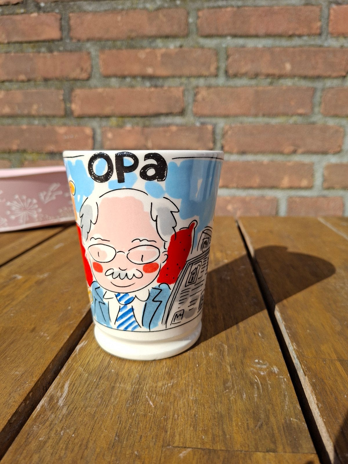 Blond Amsterdam XL mok, Huis en Inrichting, Keuken | Servies, Zo goed als nieuw, Aardewerk, Blond Amsterdam, Mok