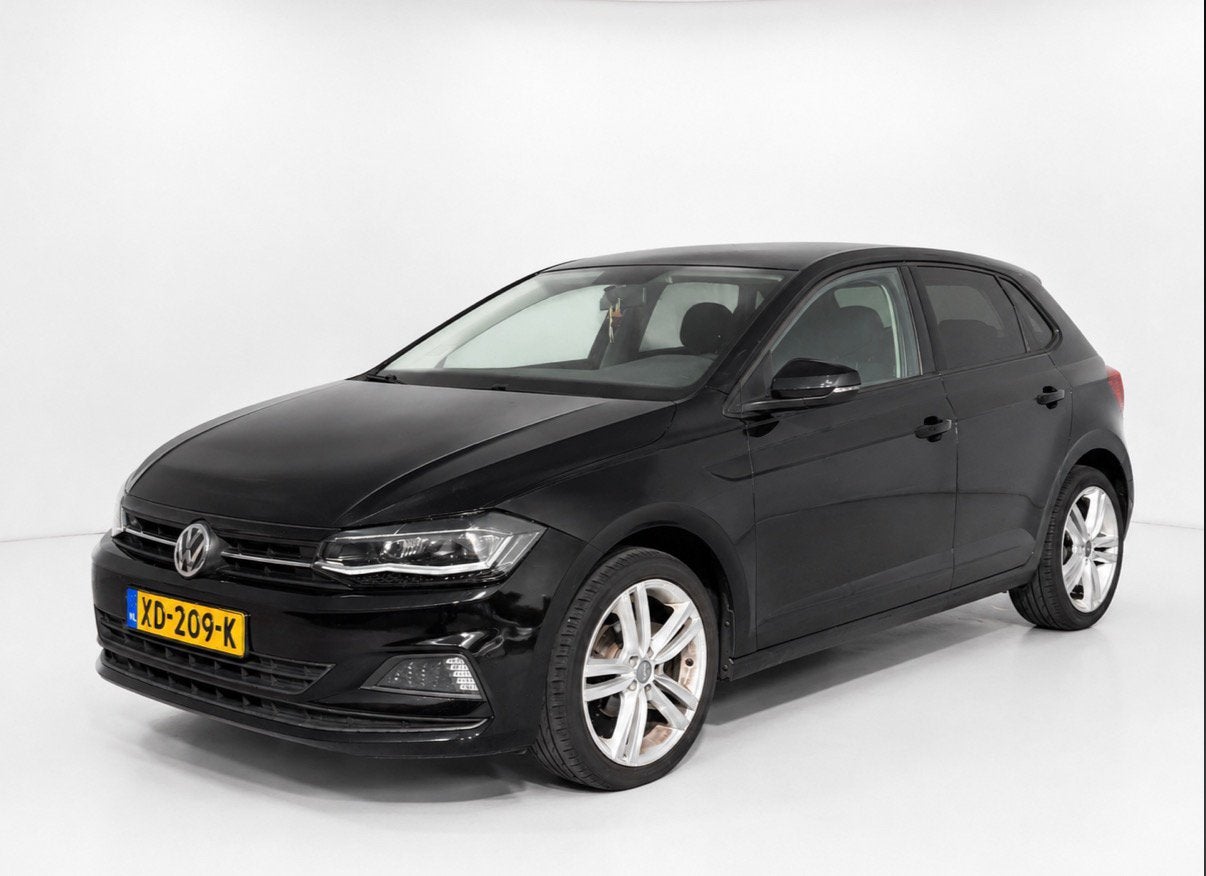 Volkswagen Polo 1.0 TSI AUTOMAAT 95PK 5D 7-DSG 2018 Zwart, Zwart, 95 pk, Particulier, 1080 kg