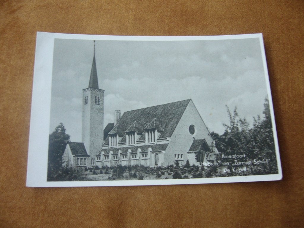 AMERSFOORT  =  HEBRON EN ZON EN SCHILD  DE KAPEL  1948, Ophalen of Verzenden, 1940 tot 1960, Gelopen, Utrecht