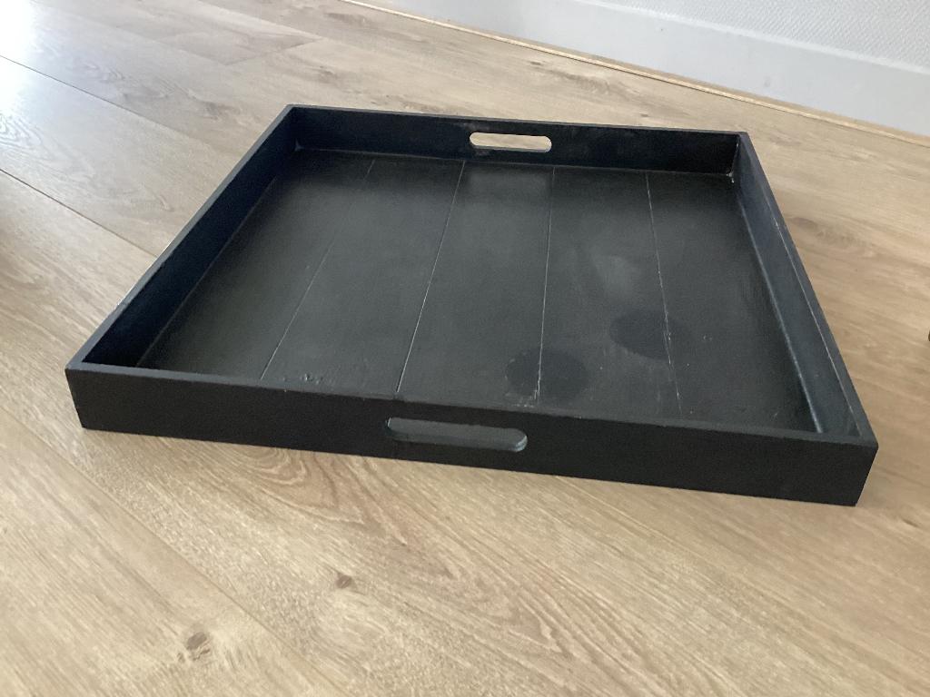 Plateau, Minder dan 50 cm, Vierkant, Ophalen of Verzenden, Zo goed als nieuw