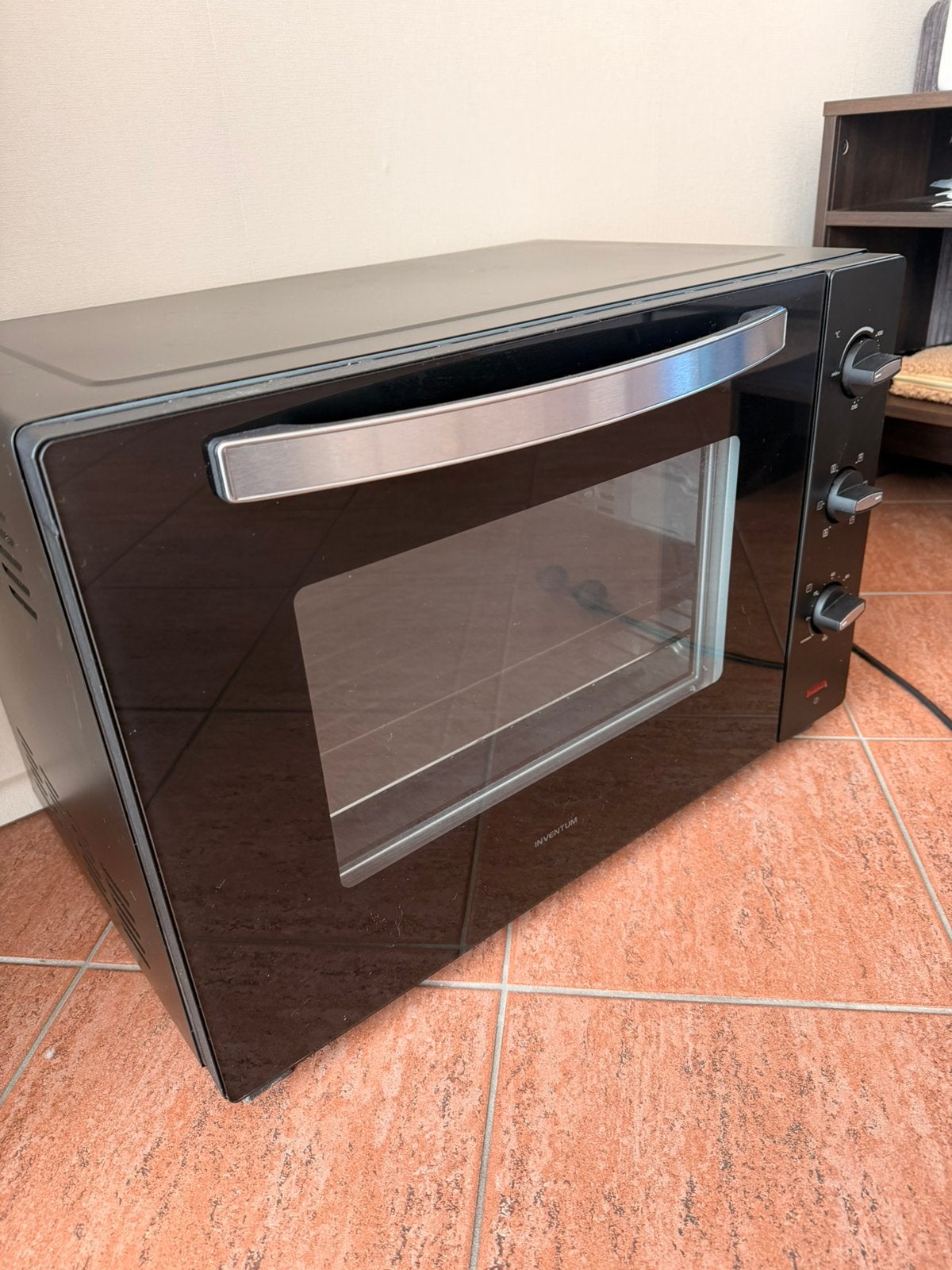 Inventum vrijstaande oven, Witgoed en Apparatuur, Ophalen, Zo goed als nieuw, Minder dan 45 cm