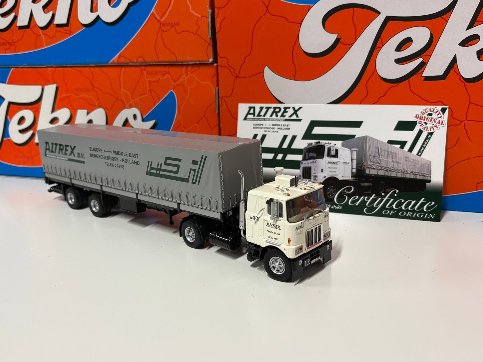 Tekno Altrex Mack, Ophalen of Verzenden, Zo goed als nieuw, Bus of Vrachtwagen, Tekno