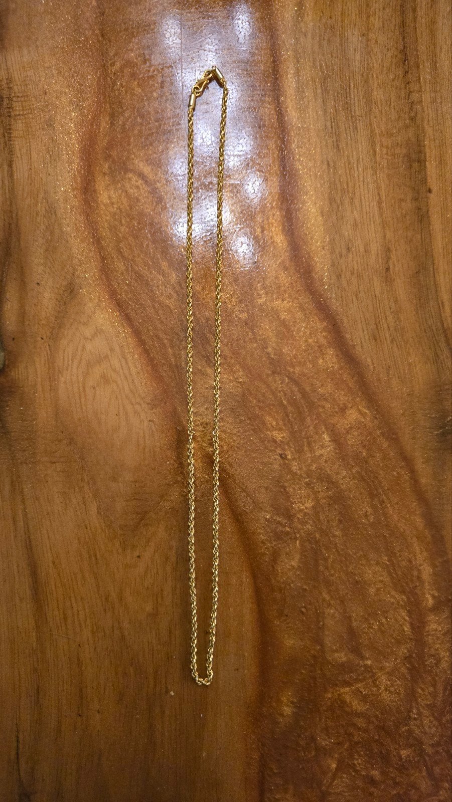 22K Gouden Ketting - 25 gram, Gebruikt, Onbekend, Ophalen of Verzenden, Onbekend