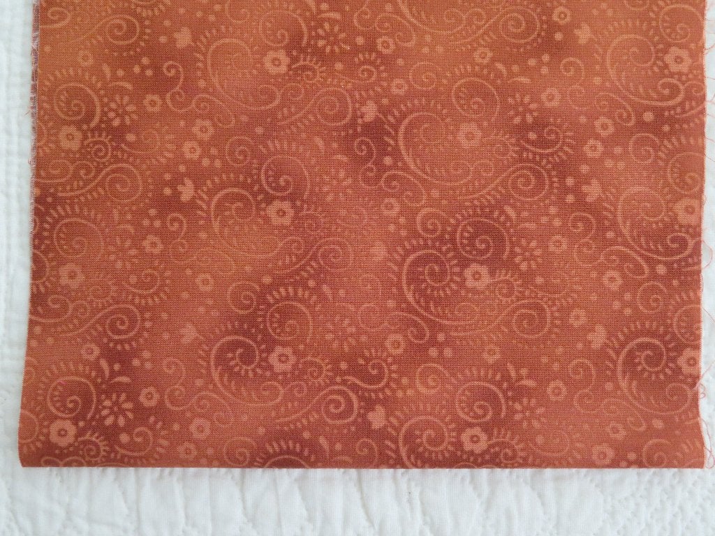 Prachtige quiltstof, Bruin, Ophalen of Verzenden, Zo goed als nieuw, 30 tot 120 cm