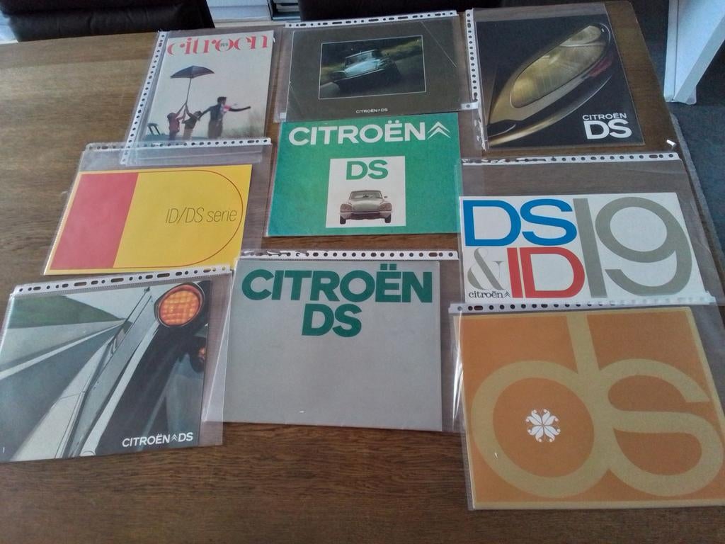Folders Citroën DS 19, 21, Break, Ophalen of Verzenden, Zo goed als nieuw, Citroën