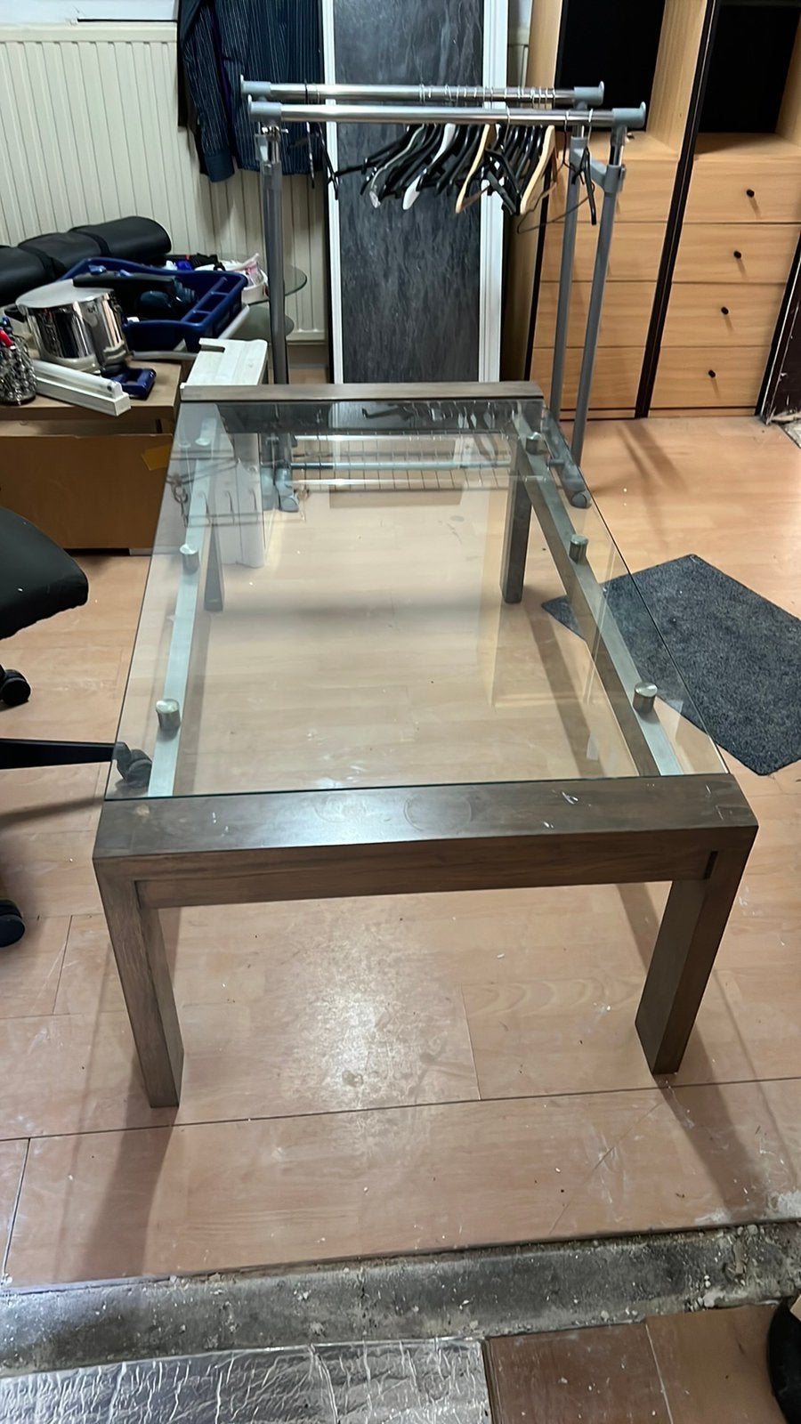 Salon tafel, 100 tot 150 cm, Zo goed als nieuw, Rechthoekig, 50 tot 100 cm