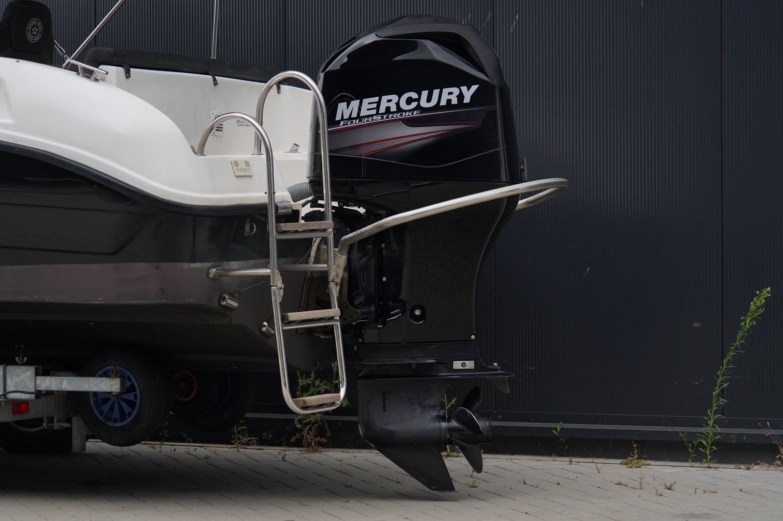 Rajo 630 Open Consoleboot|Mercury 100PK|Trailer|Garmin, Watersport en Boten, Vis- en Consoleboten, Overige merken, Gebruikt, Viertaktmotor