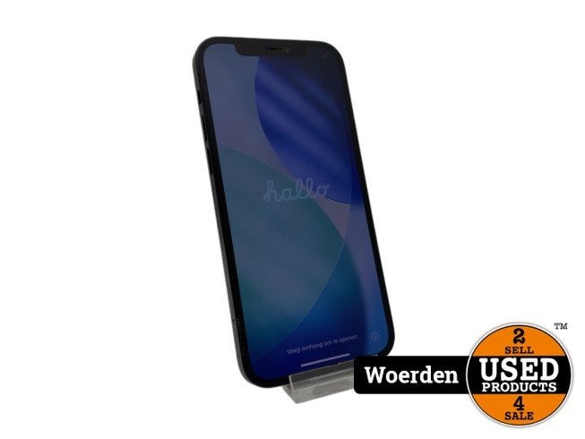 Foto 2 van iPhone 12 64GB Zwart Accu 92% | Zeer nette staat | Garantie