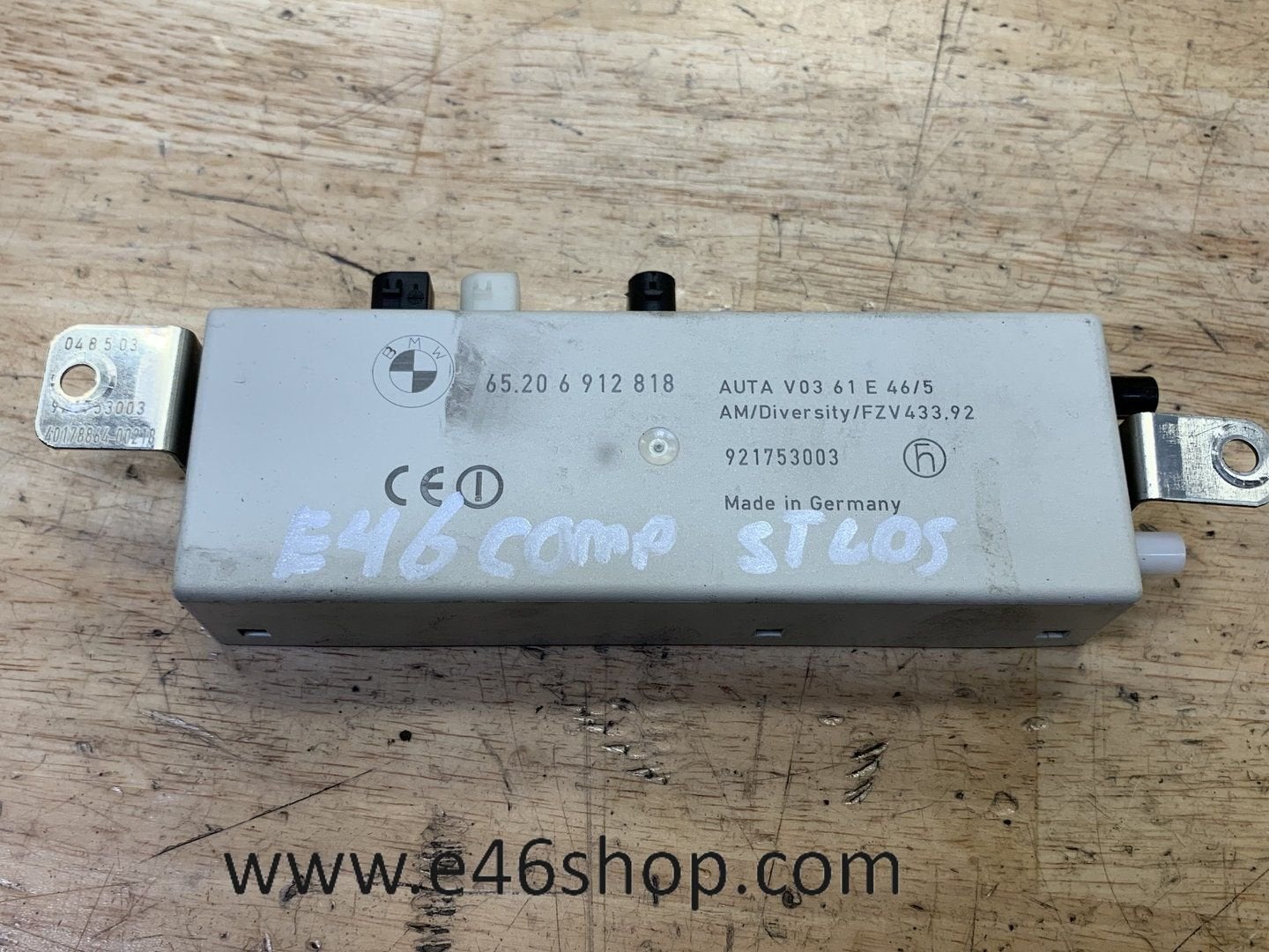 ANTENNE IN ACHTERKLEP BMW E46 COMPACT OE 6912818, Ophalen of Verzenden, -, -, -