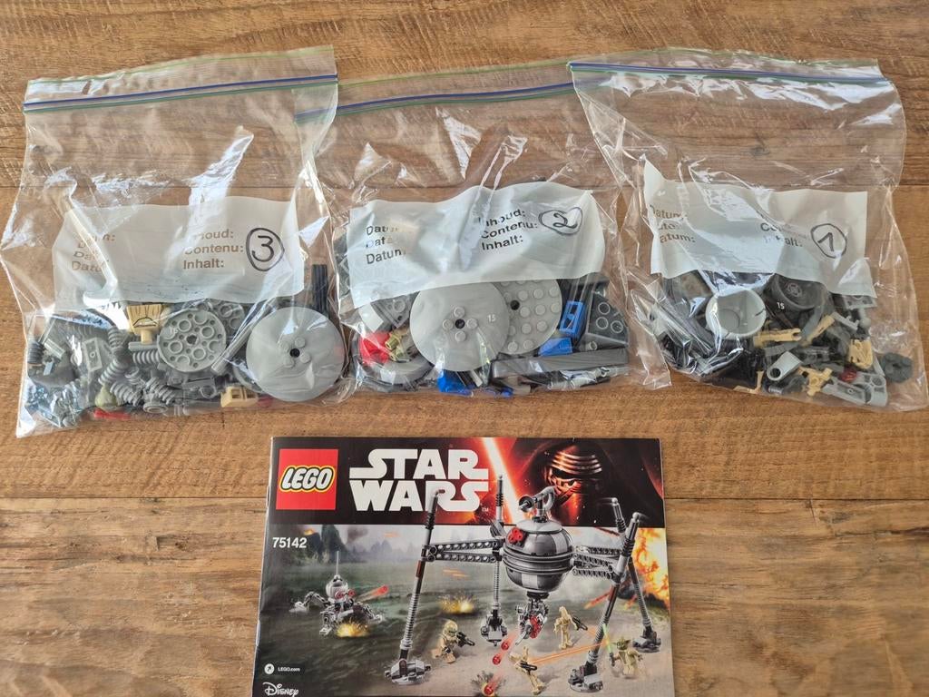 Lego star wars, Kinderen en Baby's, Speelgoed | Duplo en Lego, Ophalen of Verzenden, Zo goed als nieuw, Complete set, Lego