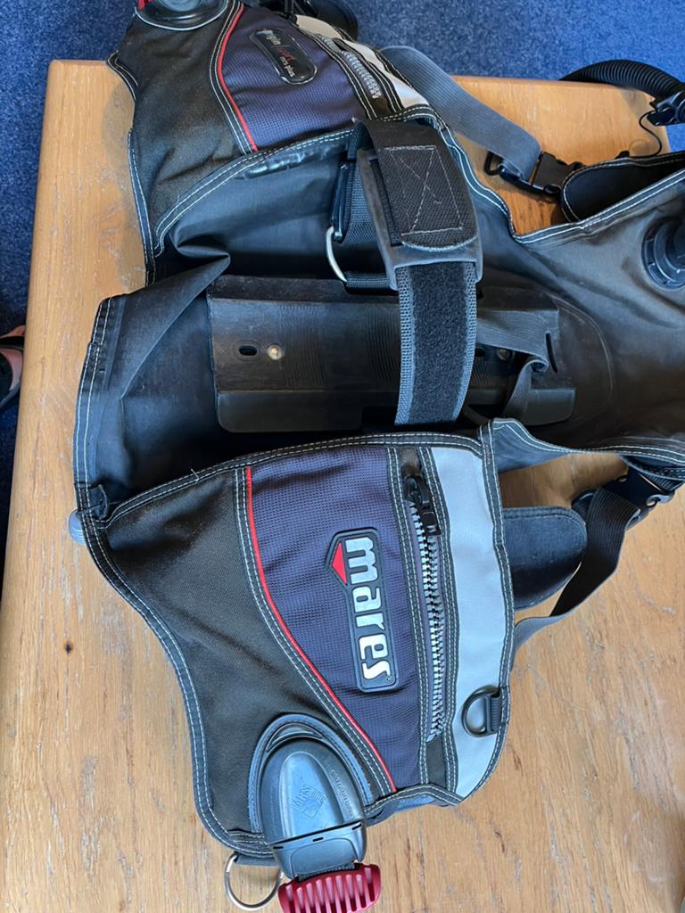 Mares Origin Sport BCD Trimvest - Zo goed als nieuw, Watersport en Boten, Duiken, Ophalen of Verzenden, Gebruikt, Trimvest of Wing