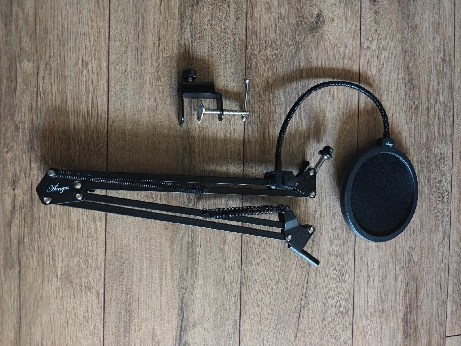 Microfoonarm met popfilter - Hengas, Ophalen, Gebruikt, Overige typen