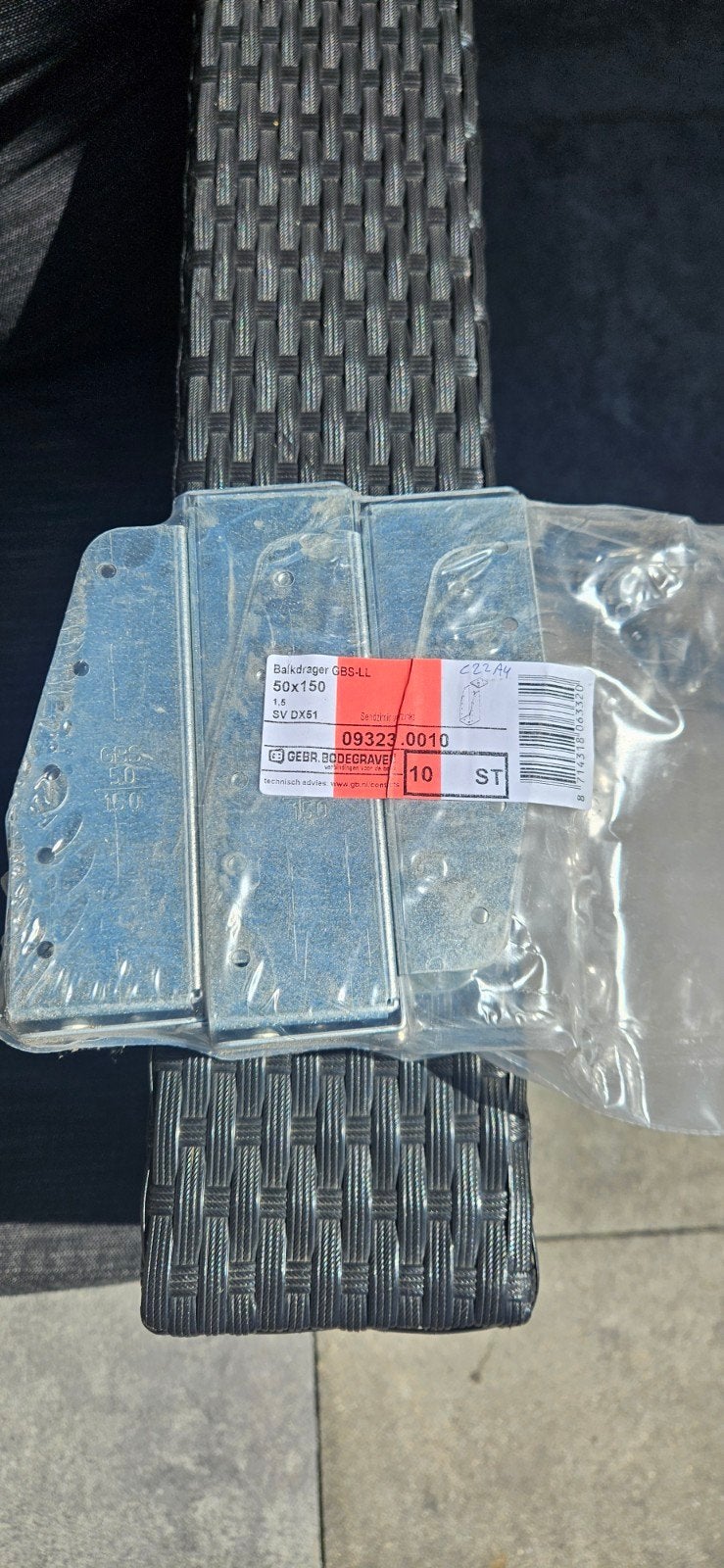 Balkdrager GBS-LL 50x150 - 10 stuks, Ophalen, Nieuw, 100 tot 250 mm, Overige typen