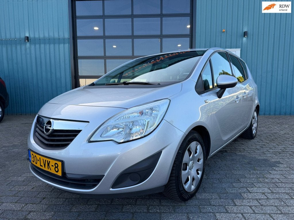 Opel Meriva 1.4 Turbo Edition, Auto's, Voorwielaandrijving, Euro 5, Gebruikt, 4 cilinders