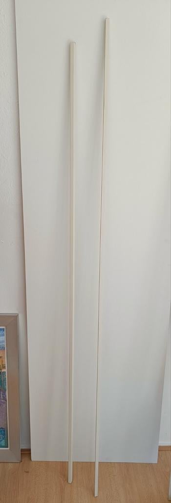 Twee glaslatten - 195cm en 203,5cm, Gebruikt, Minder dan 80 cm, Overige typen, 160 cm of meer