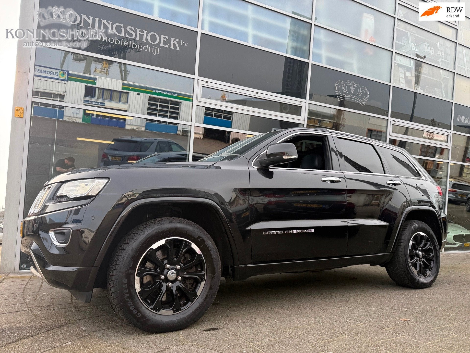 Jeep Grand Cherokee 3.0 CRD Overland, Auto's, Jeep, Euro 5, Gebruikt, Zwart, Leder
