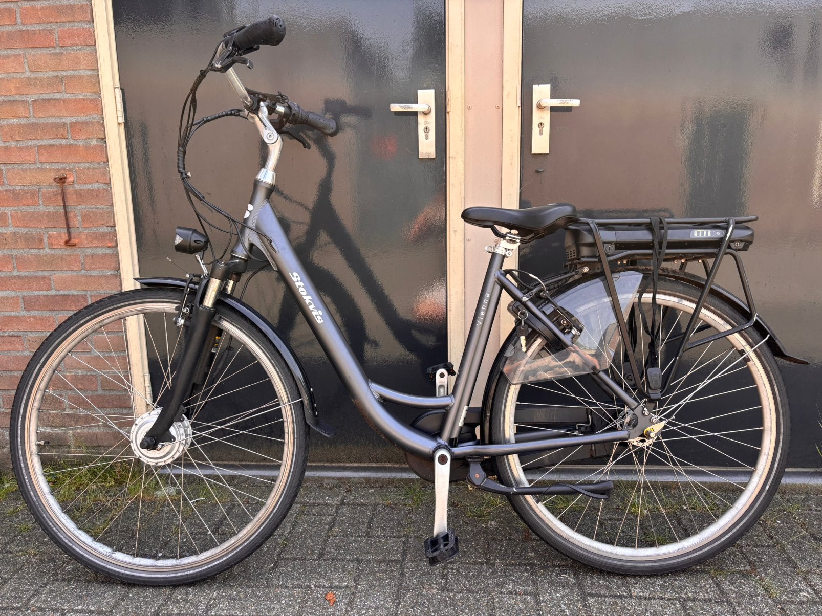 Stokvis elektrische fiets (2024) 430wh, Gebruikt, 47 tot 51 cm, 50 km per accu of meer, Ophalen