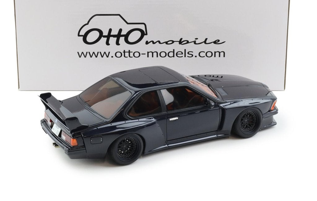 BMW 635 CSI E24 WIDEBODY COUTNER 2021 D. Blauw 1/18 OT1184, Hobby en Vrije tijd, Verzenden, Nieuw, Auto, Overige merken